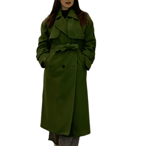 Cappotto Verde militare over Abbigliamento